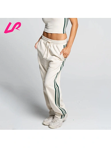 Women's fleece sweatpants offer comfortable warmth and a casual style, perfect for lounging in comfort or running errands.